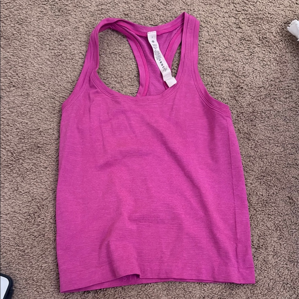 Lululemon Sonic Pink Swiftly Tech Tank Top